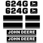 Deere 624G Decal Kit