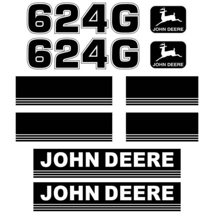 Deere 624G Decal Kit