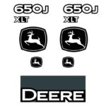 Deere 650J XLT Decal Kit
