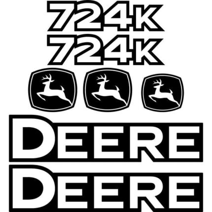 Deere 724K Decal Kit