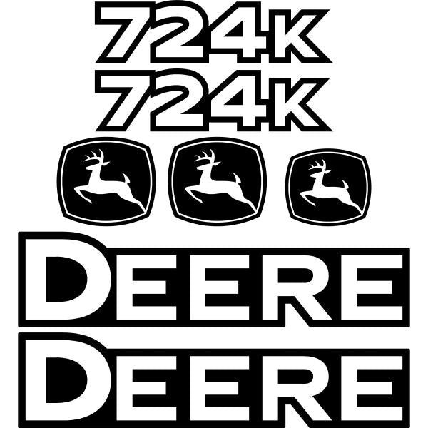 Deere 724K Decal Kit Deere 724K Decal Kit