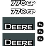 Deere 770GP Decal Kit -