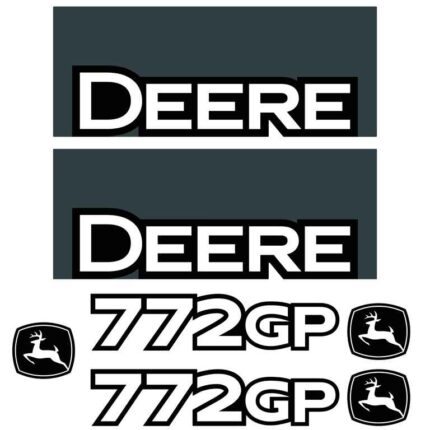 Deere 772GP Decal Kit -