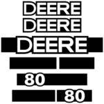 Deere 80 Decal Kit