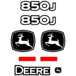 Deere 850J Decal Kit - Tracked Loader