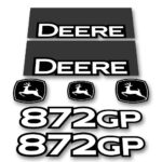 Deere 872GP Decal Kit -