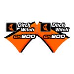 Ditch Witch SK600 Decal Kit