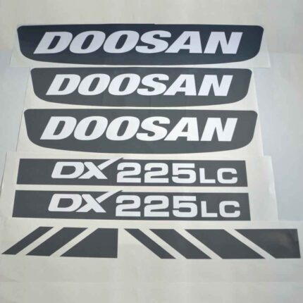 Doosan DX225LC Decal Kit