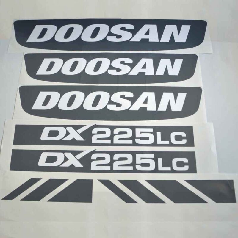 Doosan DX225LC Decal Kit