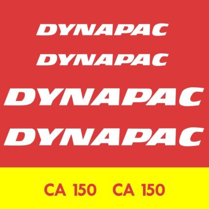 Dynapac CA150 Decal Kit