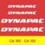 Dynapac CA150 Decal Kit