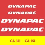 Dynapac CA151 Decal Kit