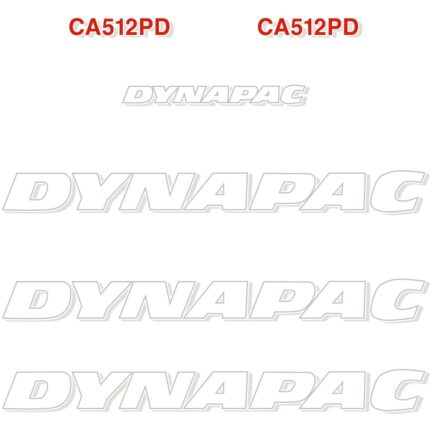 Dynapac CA512 PD Decal Kit