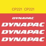 Dynapac CP221 Decal Kit