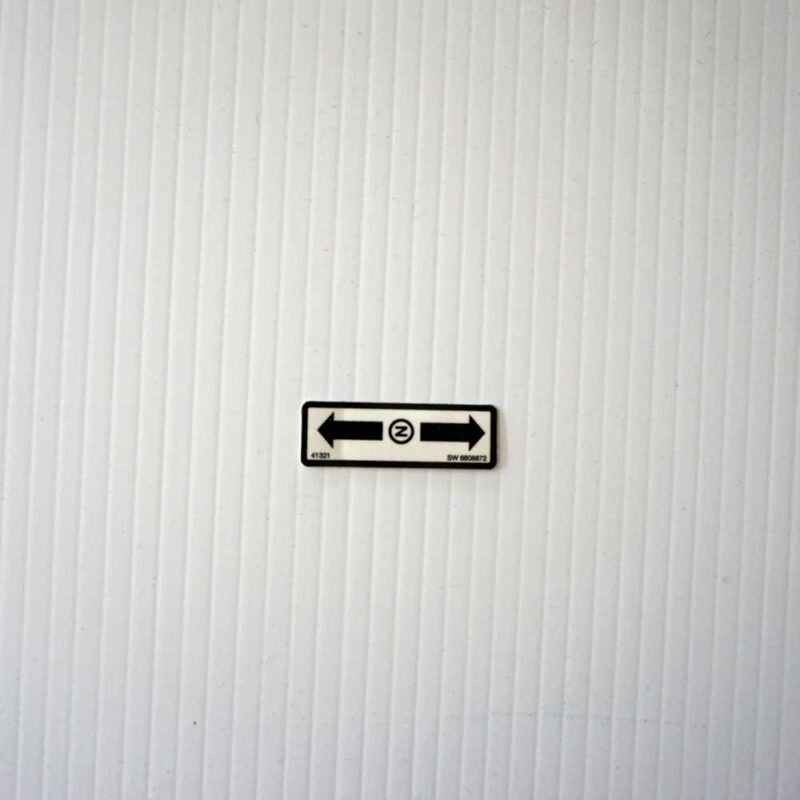 Excavator Dozer Blade Decal 6808872