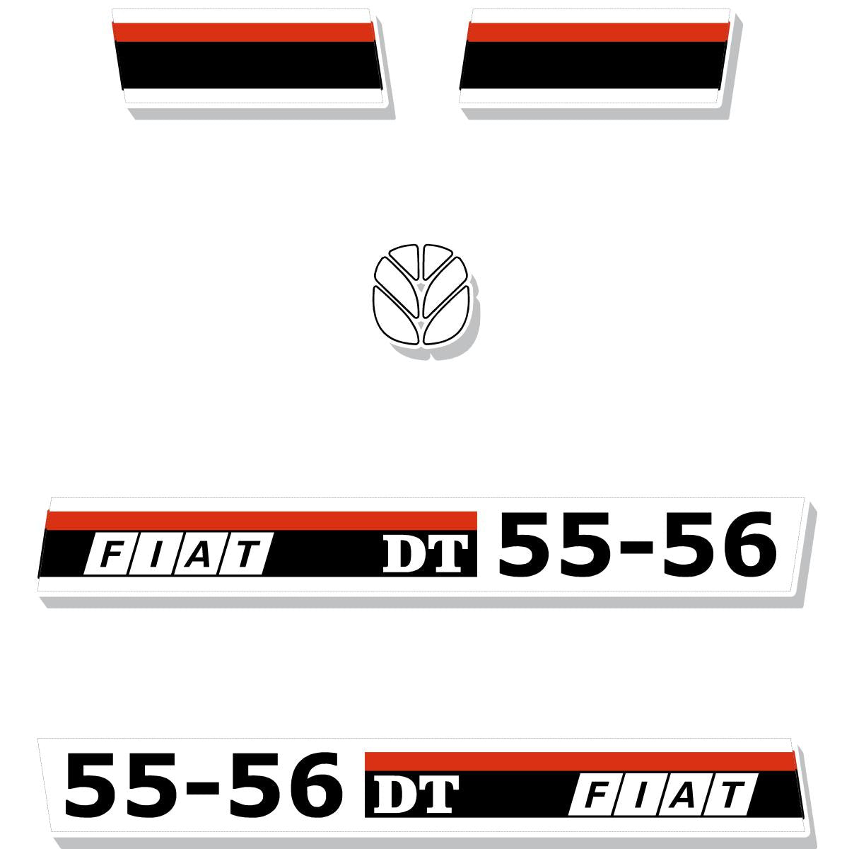 Fiat 55-56 Decal Kit Fiat 55-56 Decal Kit