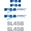 Fiat Hitachi SL45B Decal Kit