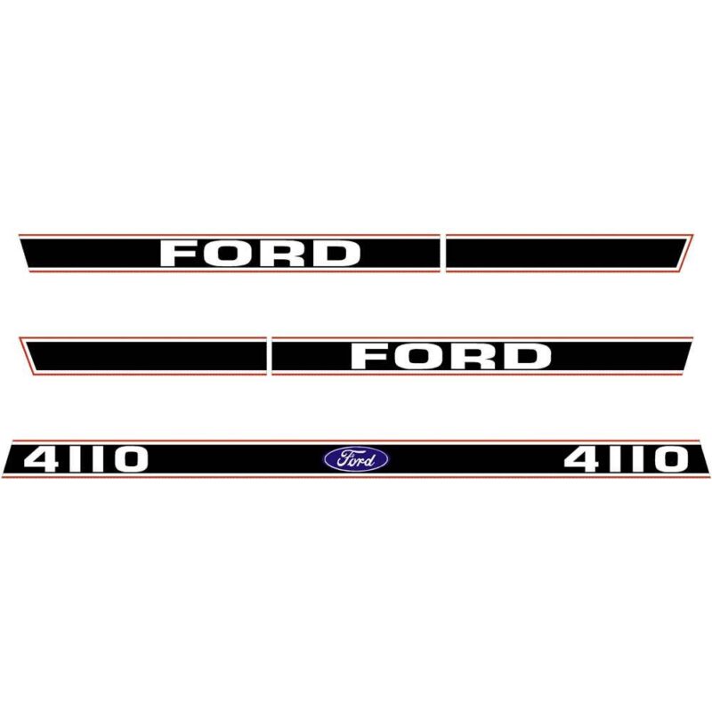 Ford 4110 Decal Kit