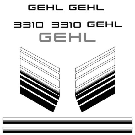 Gehl 3310 Decal Kit