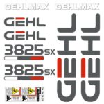 Gehl 3825 Decal Kit