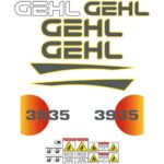 Gehl 3935 Decal Kit
