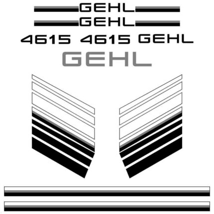 Gehl 4615 Decal Kit