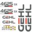 Gehl 4625 SX Decal Kit