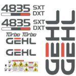 Gehl 4835 Decal Kit