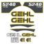Gehl 5240 Decal Kit