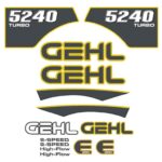 Gehl 5240 Decal Kit