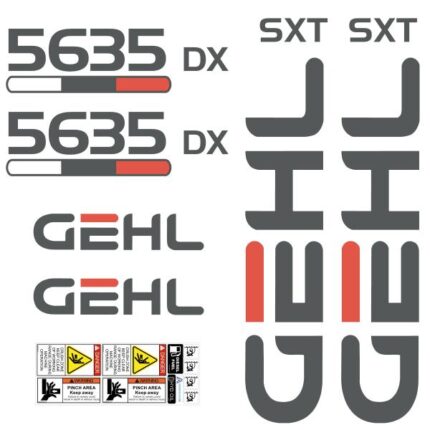 Gehl 5635 Decal Kit