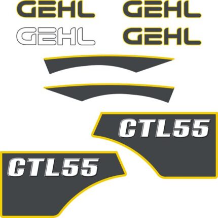 Gehl CTL55 Decal Kit