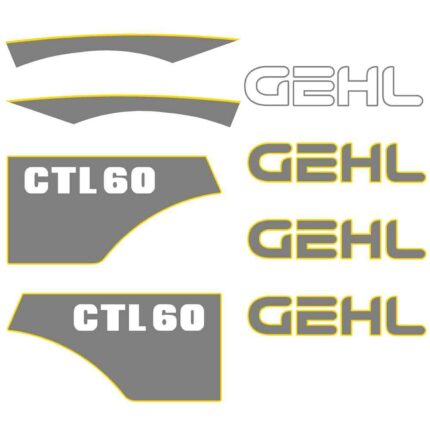 Gehl CTL60 Decal Kit