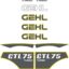 Gehl CTL75Decal Kit