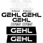Gehl RT175 Decal Kit