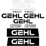 Gehl RT185 Decal Kit