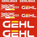 GehlMax 3825SX Decal Kit