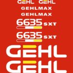GehlMax 6635SXT Decal Kit