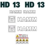 Hamm HD13 Decal Kit