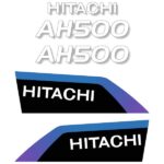 Hitachi AH500 Decal Kit