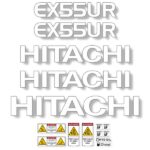 Hitachi EX55UR Decal Kit