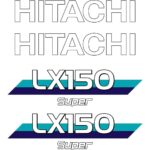 Hitachi LX150-2 Decal Kit