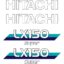 Hitachi LX150-2 Decal Kit