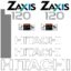 Hitachi ZX120-1 Decal Kit