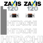 Hitachi ZX120-3 Decal Kit