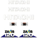 Hitachi ZX120-6 Decal Kit