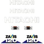Hitachi ZX120-6 Decal Kit