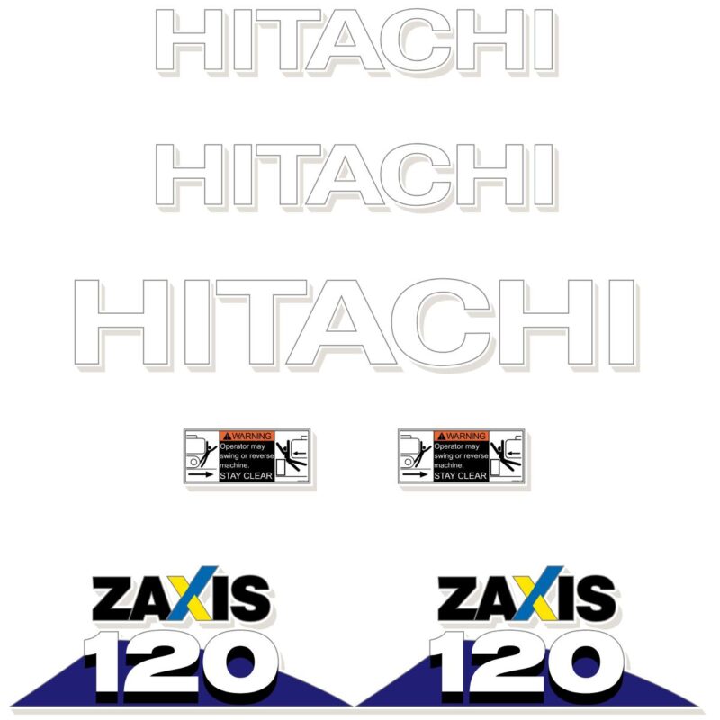 Hitachi ZX120-6 Decal Kit