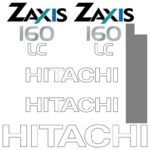 Hitachi ZX160-1 LC Decal Kit