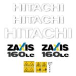 Hitachi ZX160-5 LC Decal Kit